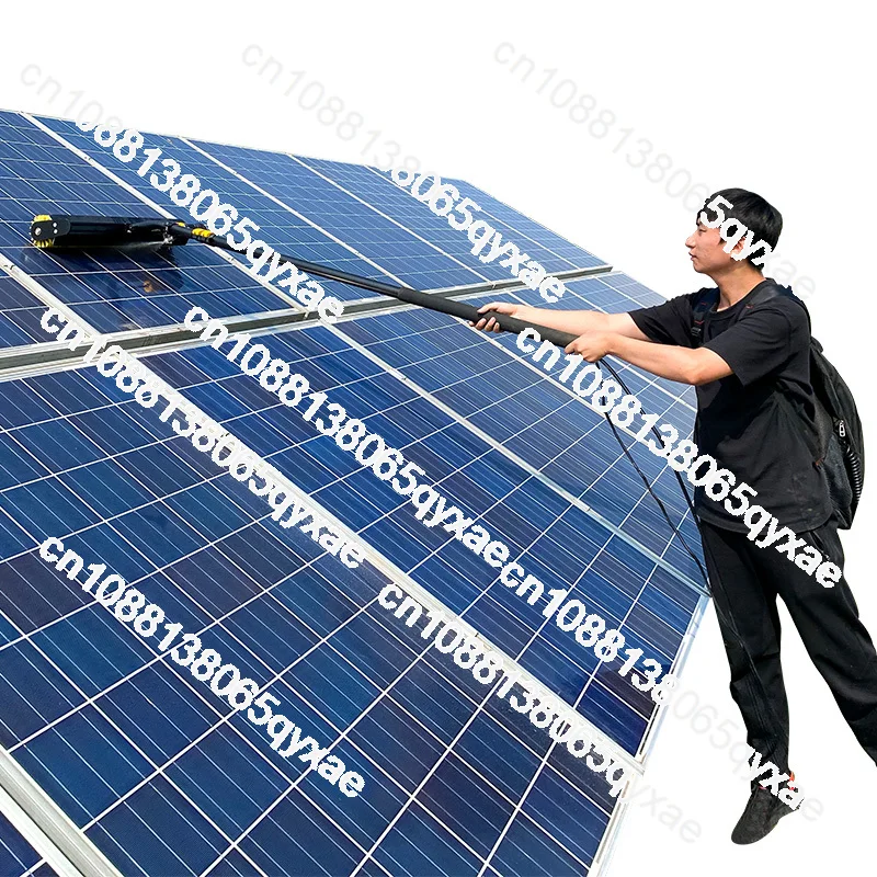 Щетка для чистки солнечных панелей Sunny Smiler нестандартных размеров с роликовой