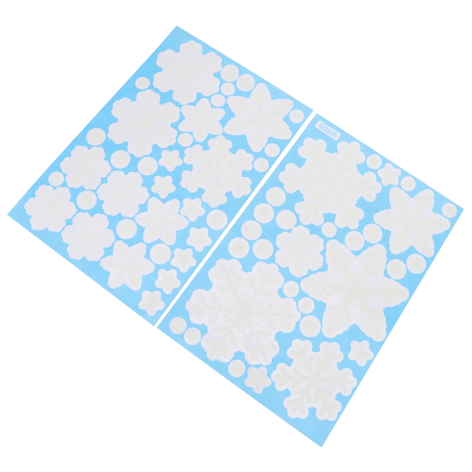 

Sticker Snowflake Window Luminous Xmas Christmas Glowingstickers Decoration Dark Theglow Fluorescent Decorative
