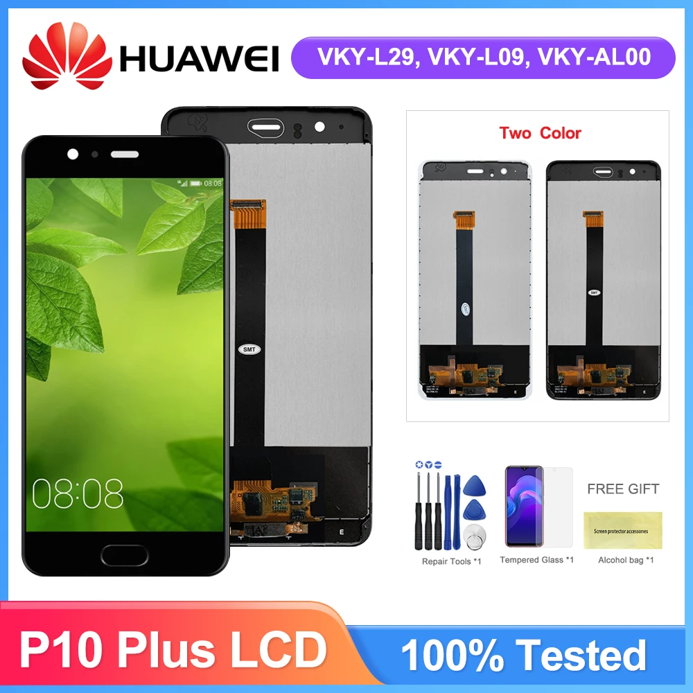 Дисплей 5 ''для Huawei P10 Plus VKY-L09 VKY-L29 ЖК-дисплей с сенсорным экраном и