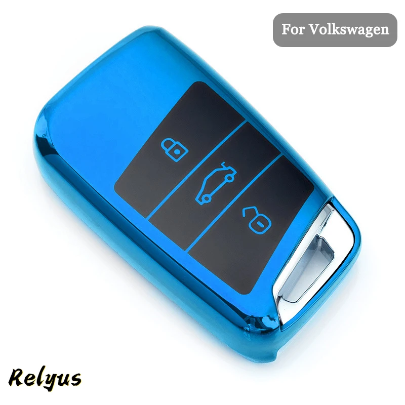 

Soft Car TPU Car Key Case Cover Shell for Volkswagen VW Magotan Passat B8 Golf for Skoda Superb A7 Key Protector Car Accessories