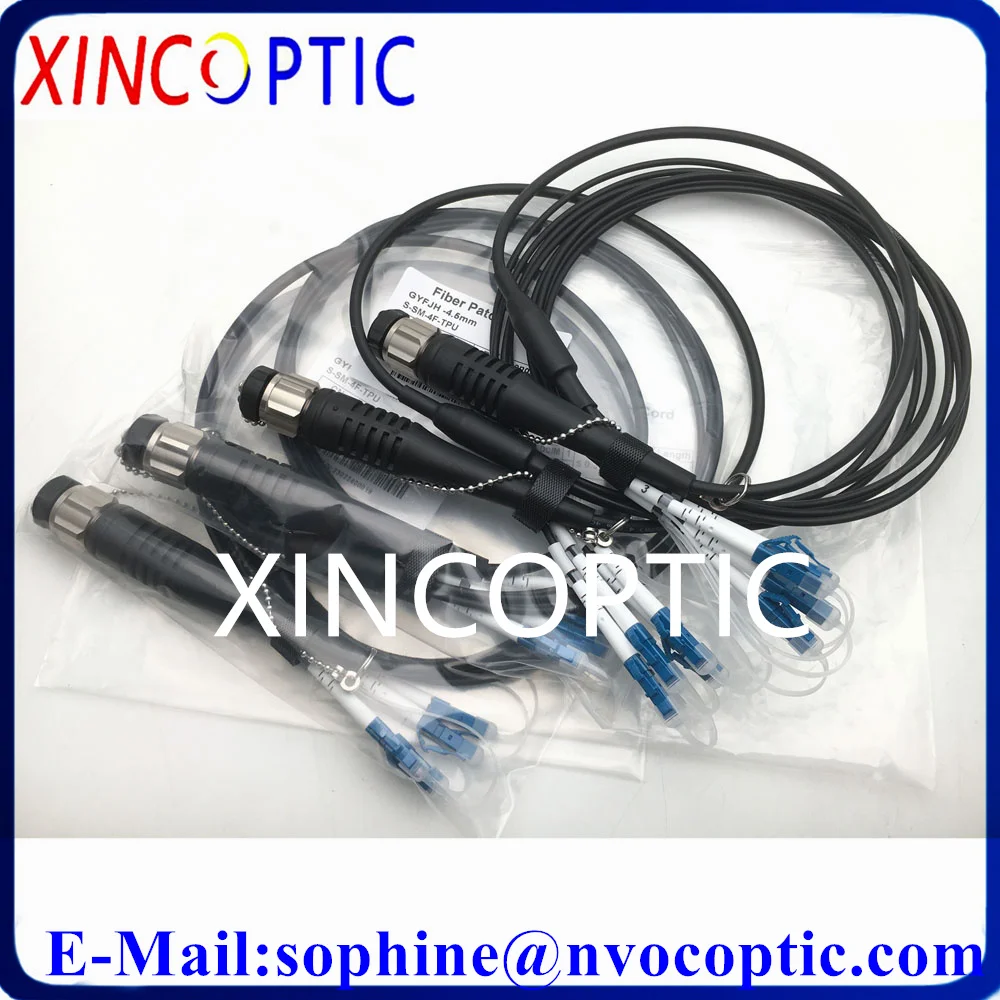 4 шт SM волокна G657A1 0 5/1/2M квадратный тип (женский) к разъему LC/SCUPC шт. 4C мужской-LC/SC