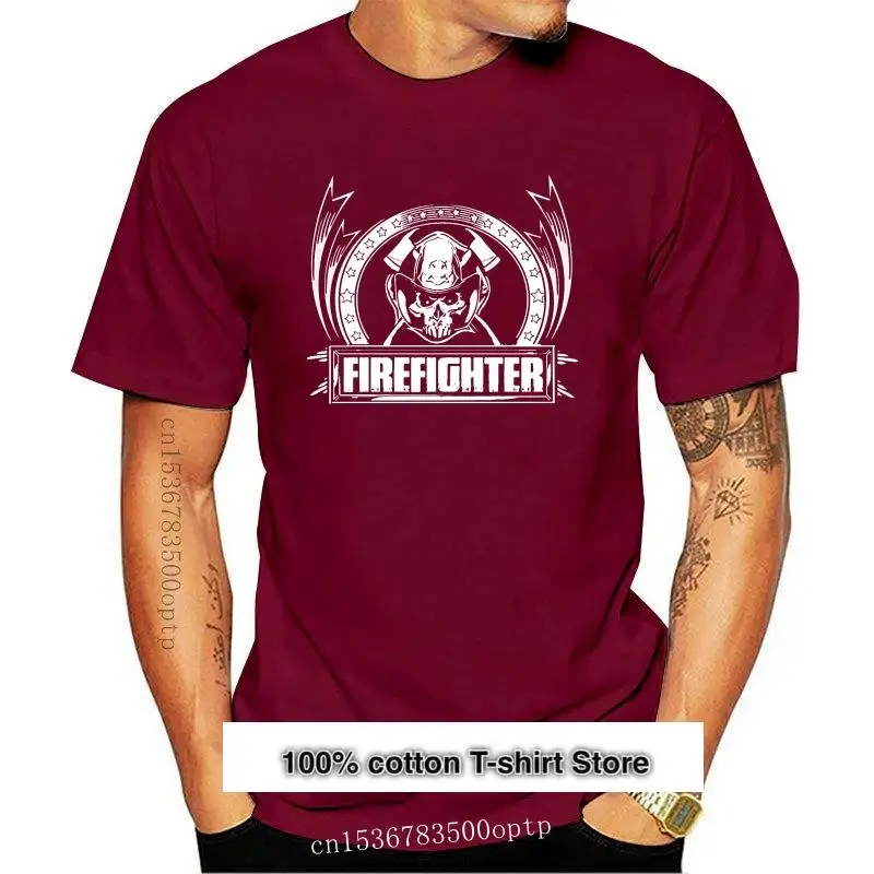 

Ropa para hombre, camiseta de bombero, Humor, Wildland, bombero, crear camiseta, traje de cuello redondo, antiarrugas, nueva