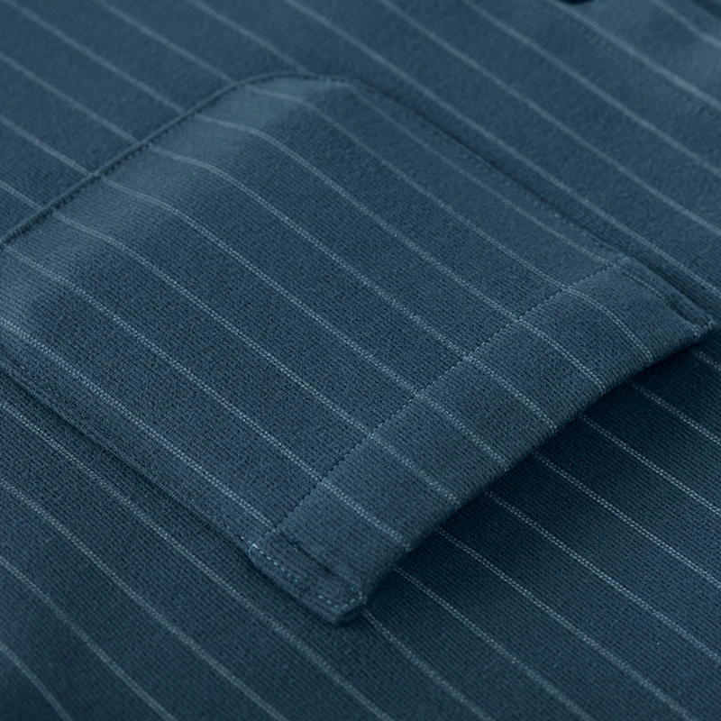 New Men's Thick Velvet Dress Shirt Shirts Winter Autumn Long Sleeve Stretch Soft Solid Striped Fleece Lining Slim Brushed Shirt