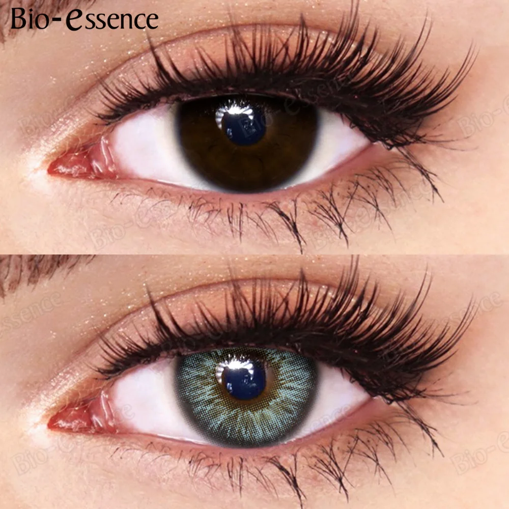 Био-эссенция 1 пара корейские цветные контактные линзы для глаз цвет