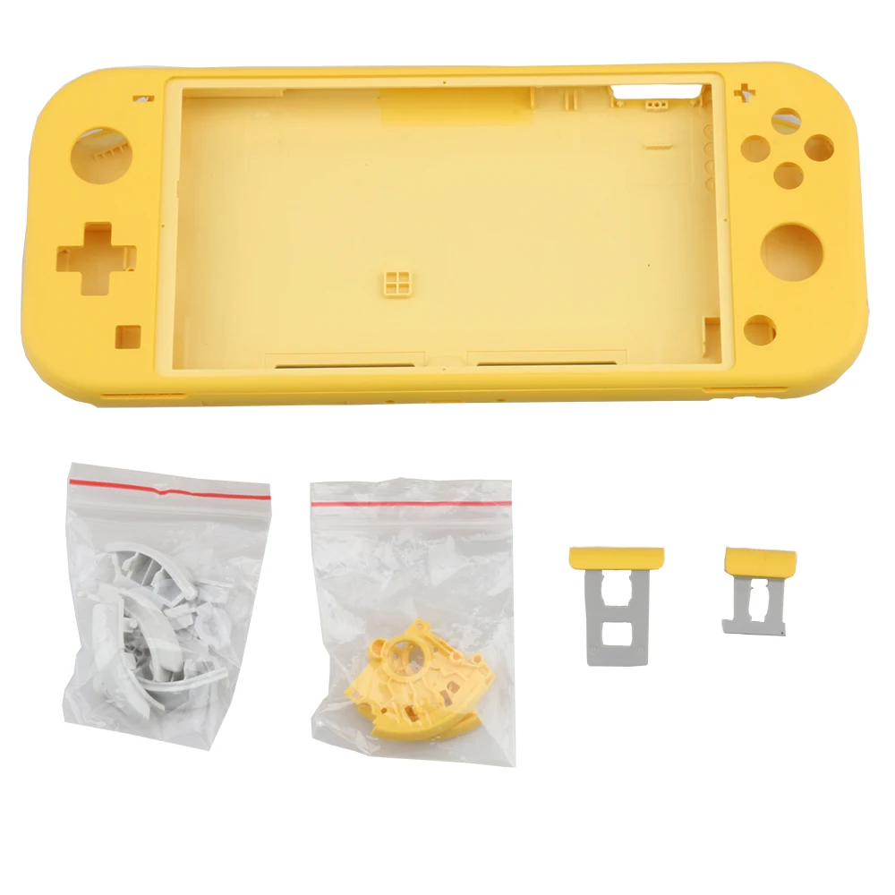 Plastic Shell Housing Case Buttons Set for Nintendo Switch Lite Console Front Back Faceplate Cover Replacement Part