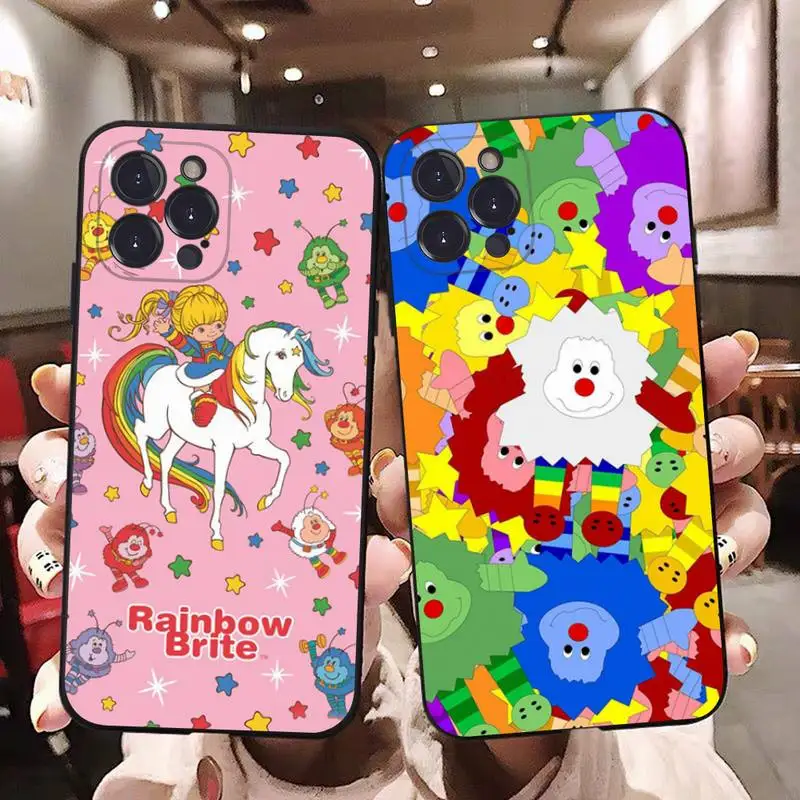

Rainbow Brite Phone Case For iPhone 14 11 12 13 Mini Pro Max 8 7 6 6S Plus X SE 2020 XR XS Funda Case