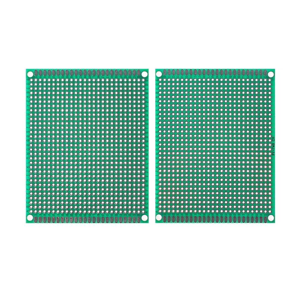 

2PCS Double Sided Pcb Board 7*9CM 7*10CM Green Circuit Boards DIY Prototype Pcb Universal Board