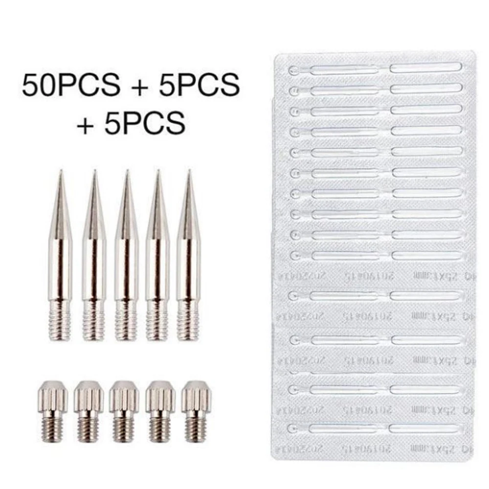 Мини-ручка и иглы для удаления родинок устройство веснушек косметическое