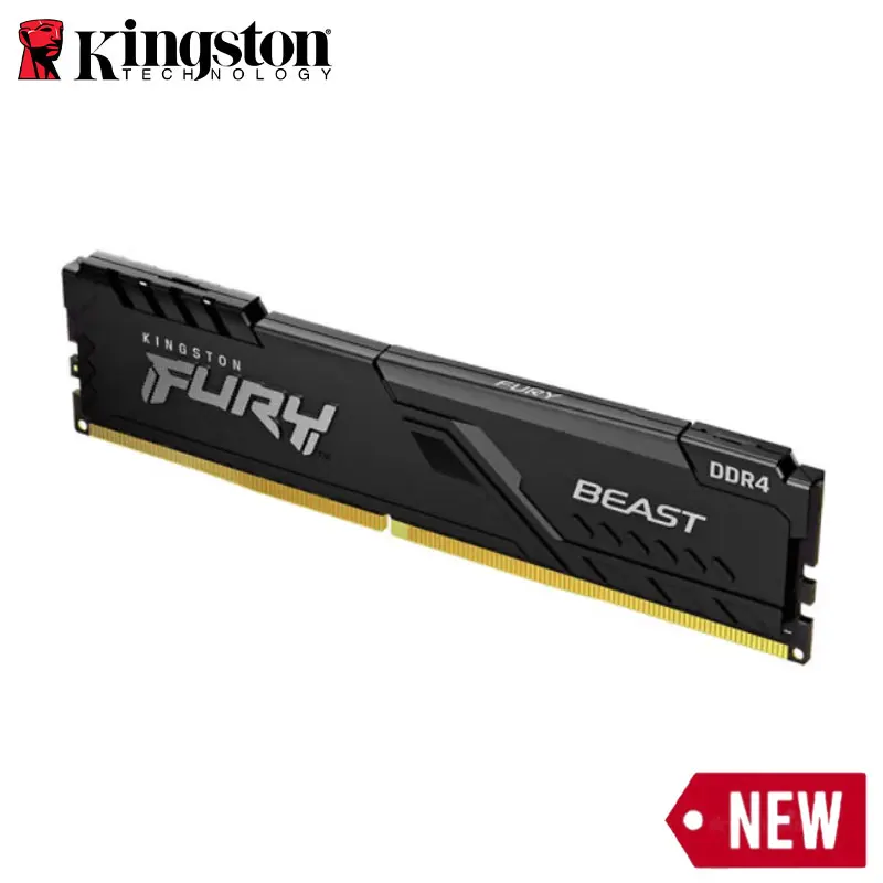 Память Kingston FURY Beast DDR4 4 ГБ 8 16 32 2666 МГц модуль ОЗУ для ПК память настольного