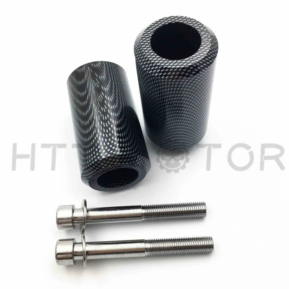 

Бесплатная доставка на вторичном рынке, запчасти для мотоциклов, защита слайдера без обрезания рамы для Yamaha 1996-2007 YZF 600R Thundercat, углеродное волокно