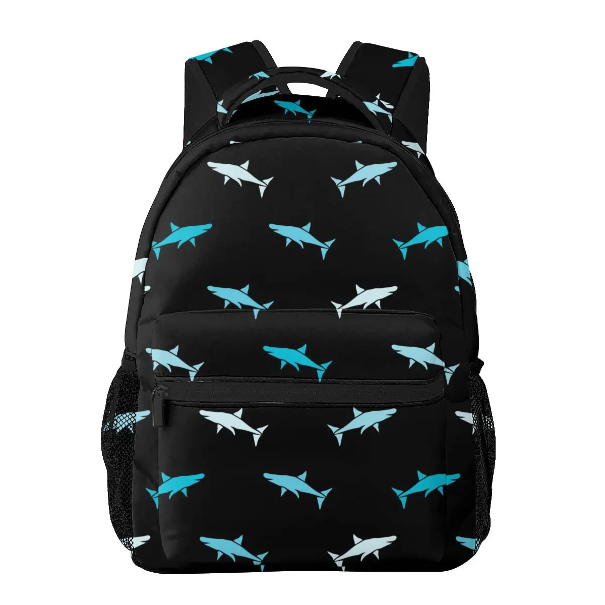 

Blue Shark Symbols 2022 New Backpack School Backpack for Teenage Girls Boys Mochilas