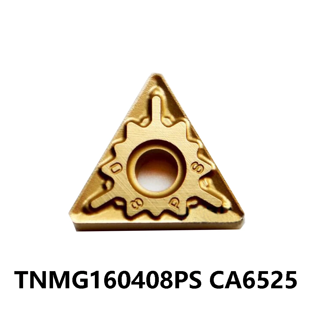 Оригинальный TNMG 160408 ТНМГ PS CA6525 TNMG332PS 60 ° Вставки Твердосплавные пластины Токарные