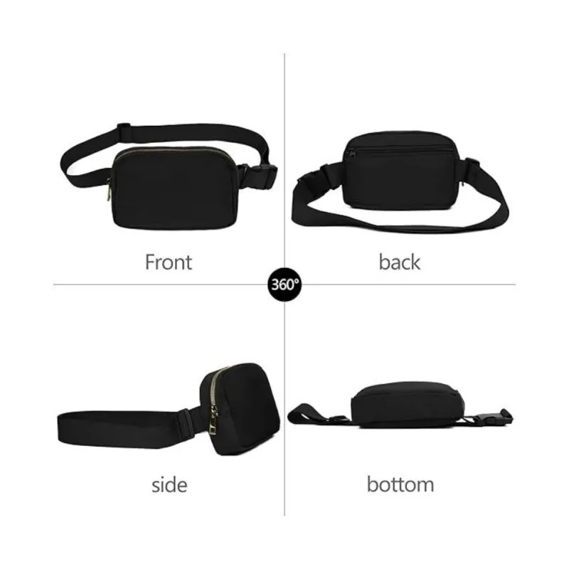 Новая нейлоновая женская нагрудная сумка через плечо в стиле ретро большая