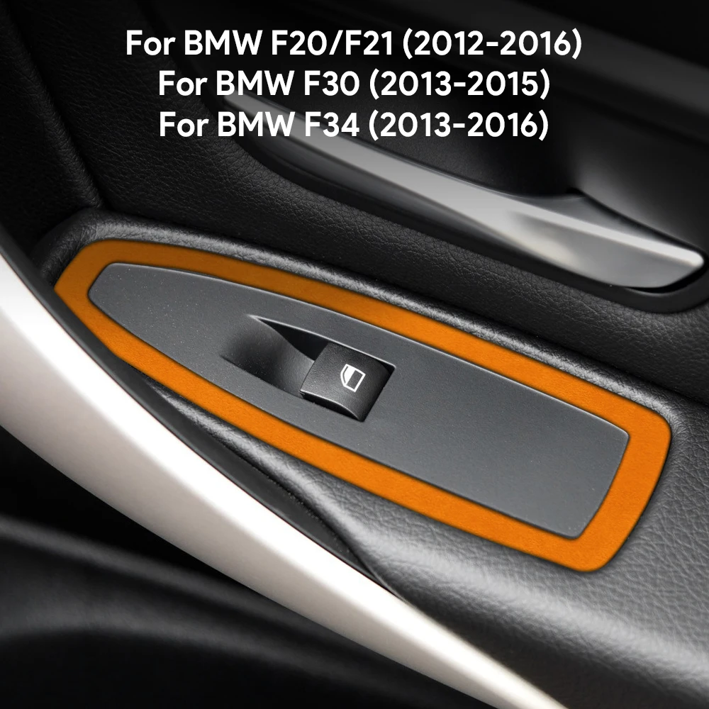Итальянская верхняя замша для BMW серии 1 3 F20 F21 F30 F34 2013 2014 2015 переключатель окна