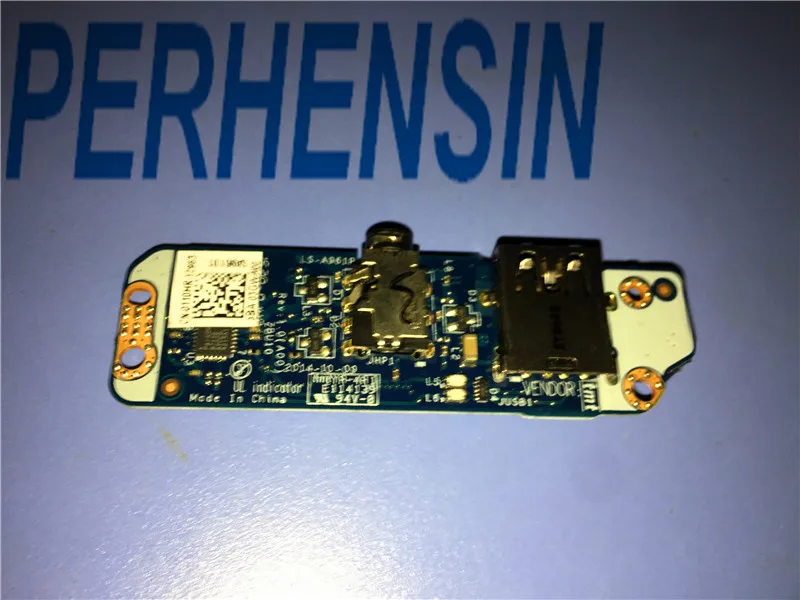 Оригинальная дочерняя плата Dell Latitude E7450 аудиокнопка USB cn-0110hr 0110hr 110HR ls-a961p 100%