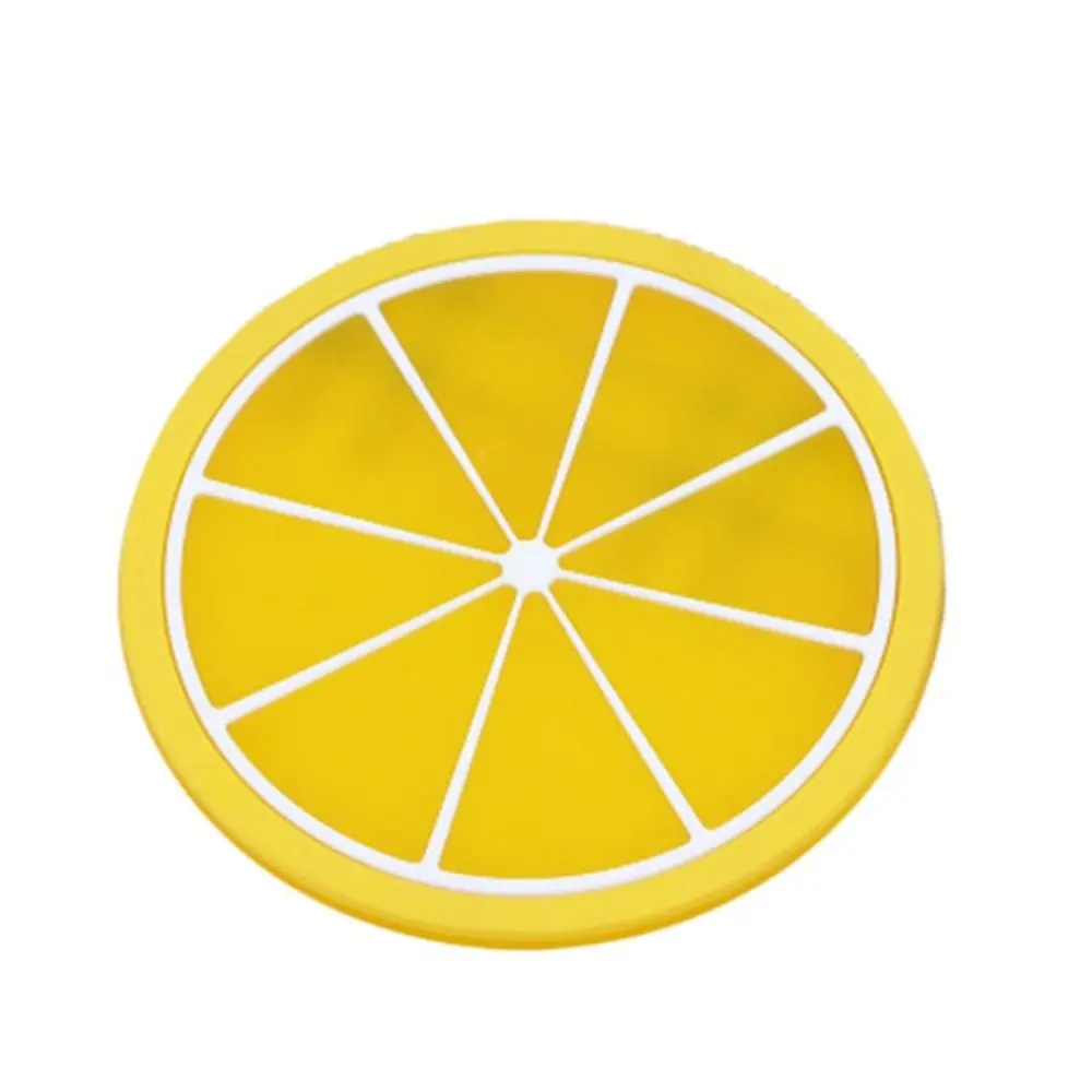 

Силиконовая подставка для чашек в форме фрукта