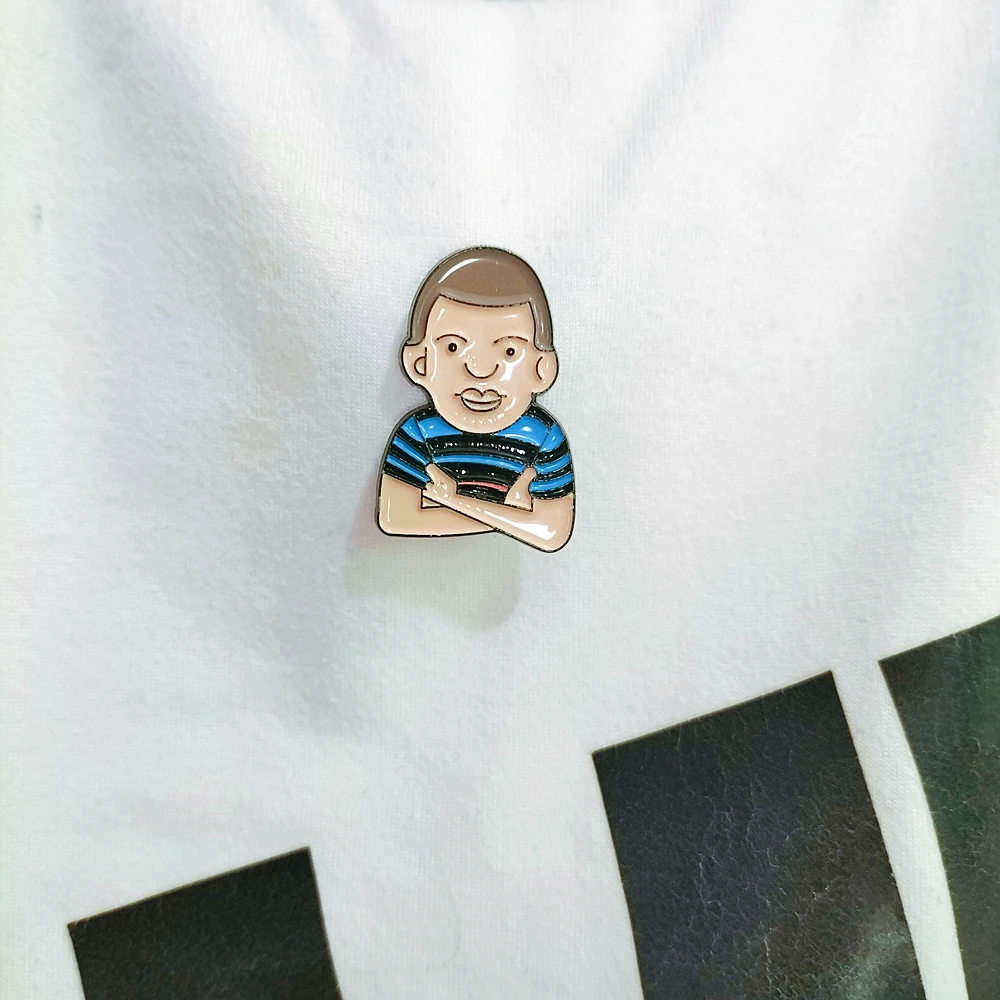 1 шт. Франция футбольная команда звезда Mbappe крутые выражения металлический