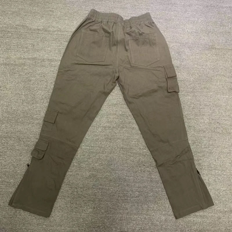 Cactus Travis Jack Scott Cargo Pants Men Women Multiple Pockets Khaki Grey Joggers Drawstring Sweatpants Trousers