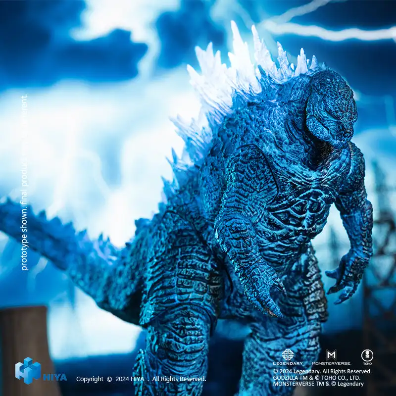 w magazynie HIYA Exquisite Basic Series Brak Scale 7-Inch Godzilla X Kong The New Empire Energized Action Figure Toy Gift