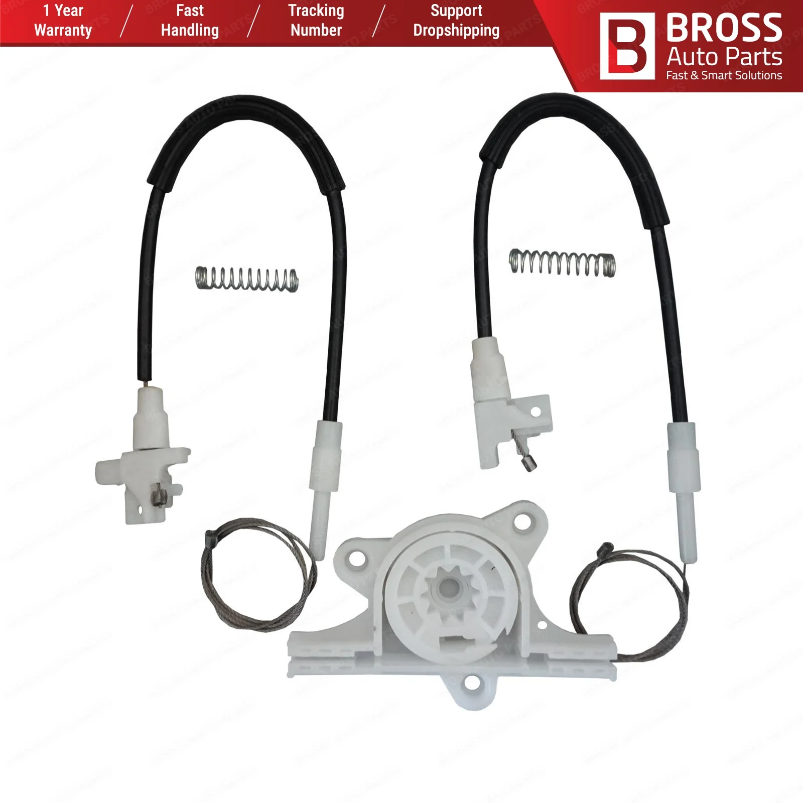 Bross автозапчасти BWR5142 электрическая мощность регулятор окна Ремонтный комплект