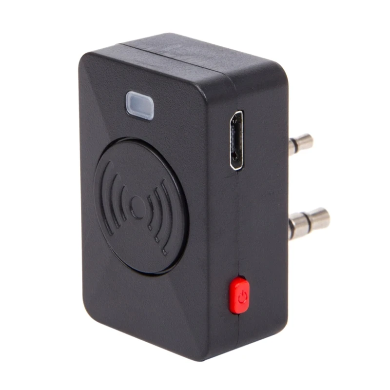 Two Way Radio Earpiece Headphone Headset for Baofeng5R Bluetooth-compatible Walkie Talkie Earphone with PTT