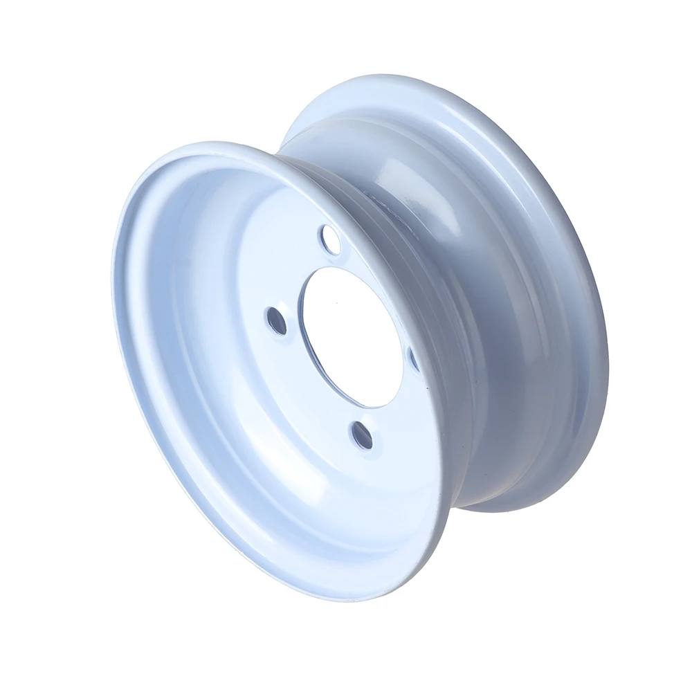 Колесные диски 8 дюймов 100 мм * 4 белые колесные подходят для тележек гольфа