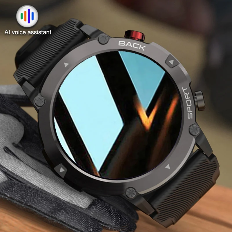 

2022 New Smart Watch Men Bluetooth Call Waterproof Watches Blood Pressure Outdoor Sport Smartwatch For Android Xiaomi Huawei Ios