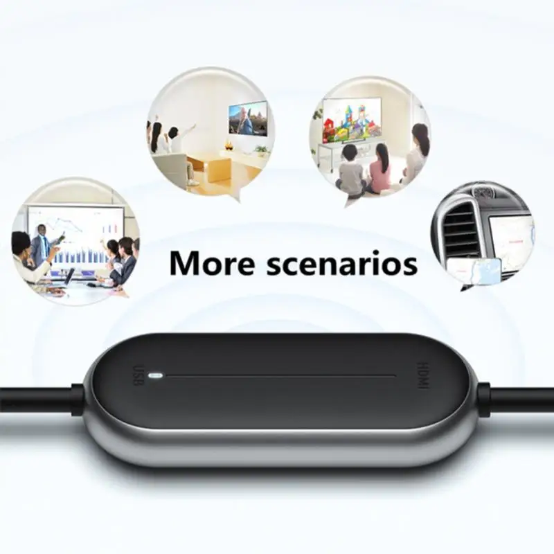 

Проводной Hd Wi-Fi дисплей ресивер 1080p Hd-mi-совместимый ТВ-Стик Anycast Mirascreen Android Ios Android ПК беспроводной 2,4g/5g
