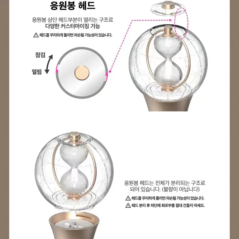 Новый Lightstick ATEEZed Ver.2 Официальный светильник ateezed Light Stick ver.1 Globe Ручная лампа