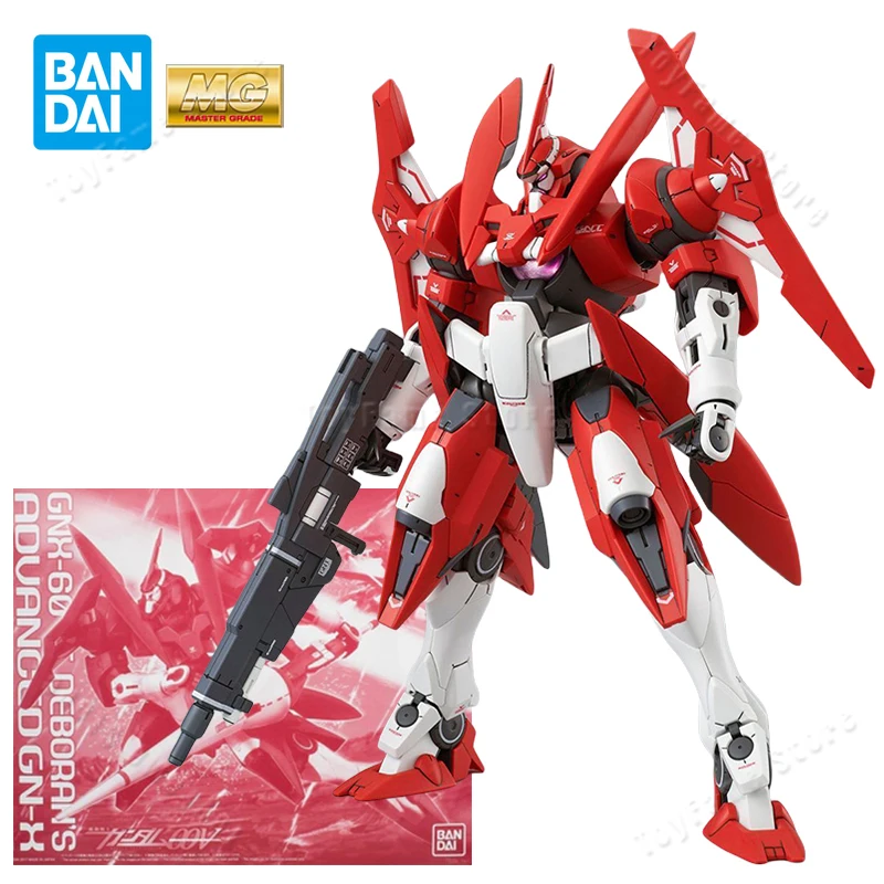 Фото Набор для сборки модели Bandai Gundam MG 1/100 GNX-604T Advanced GN-X, фигурка Gundam 00, игрушки для мальчиков, подарок №2