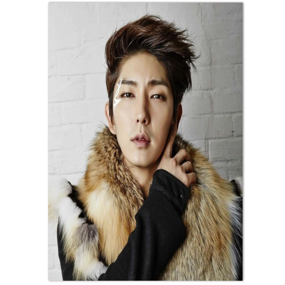 Тканевый постер LEE JOON GI HD украшение для дома и спальни настенный тканевый печать
