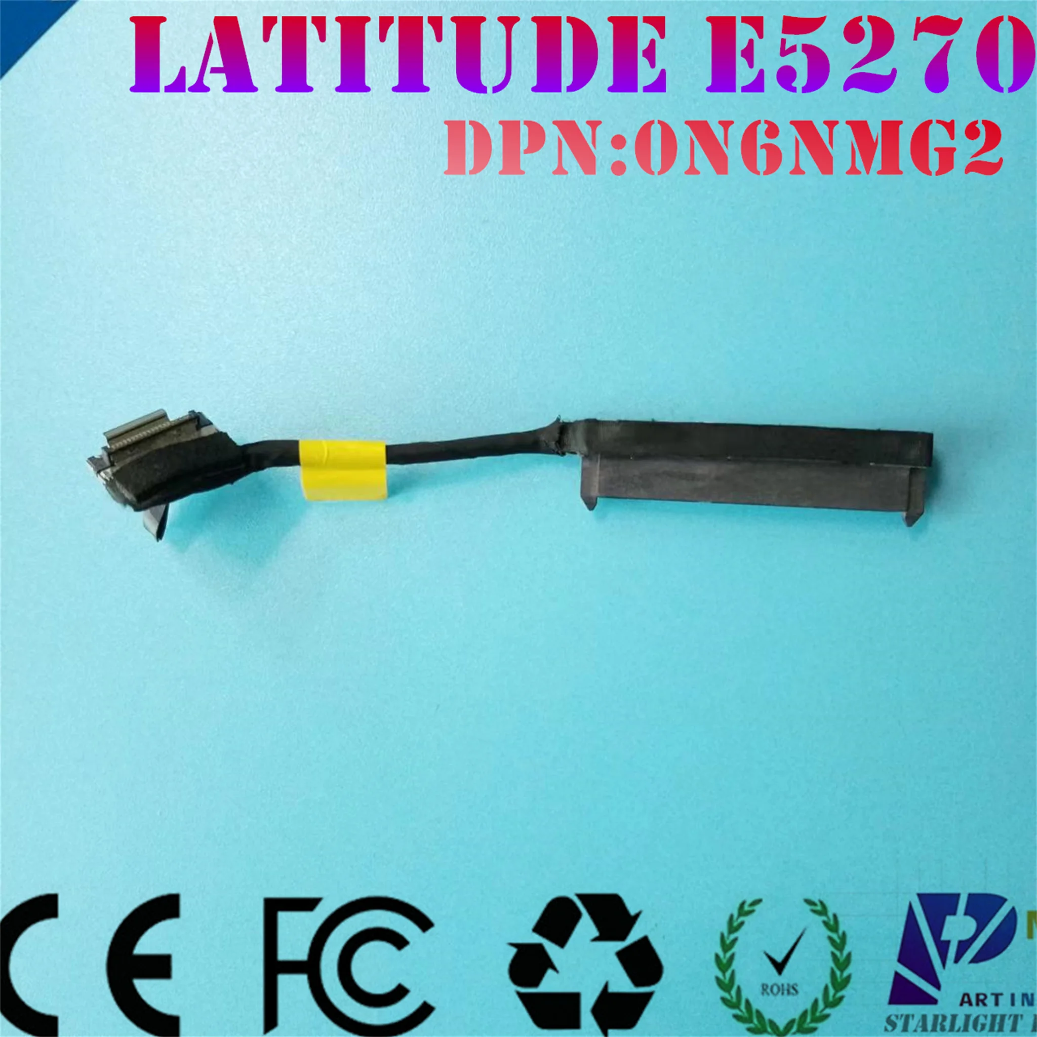 

New ORG laptop HDD cable connector for DELL LATITUDE E5270 5270 ADM60 series 0N6MG2 DC02C00B000