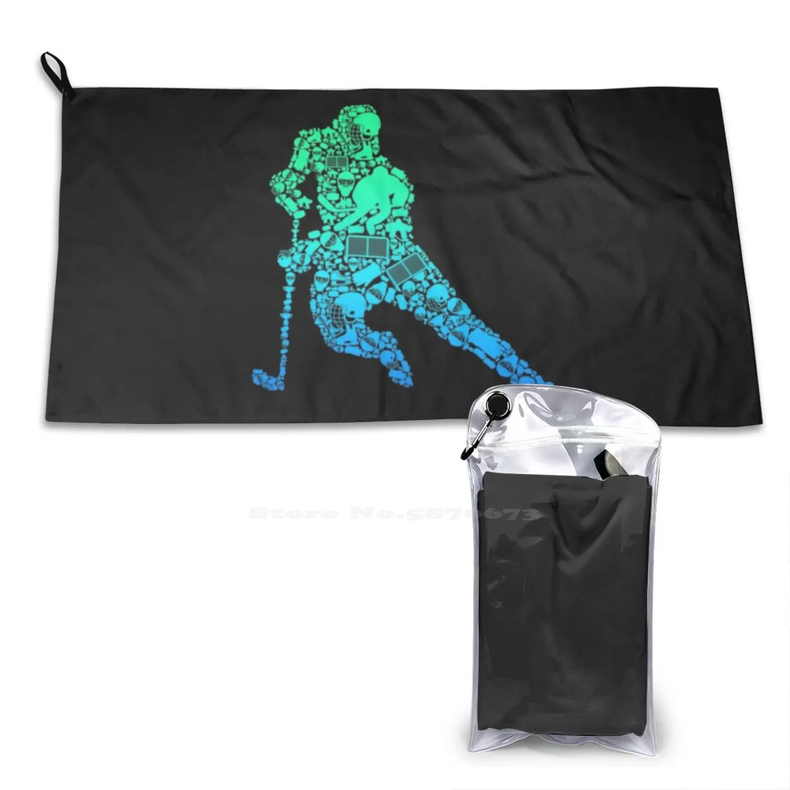 S Washcloth Hockey Stick Hockey Team Hockey Mom Hockey Life Field Hockey