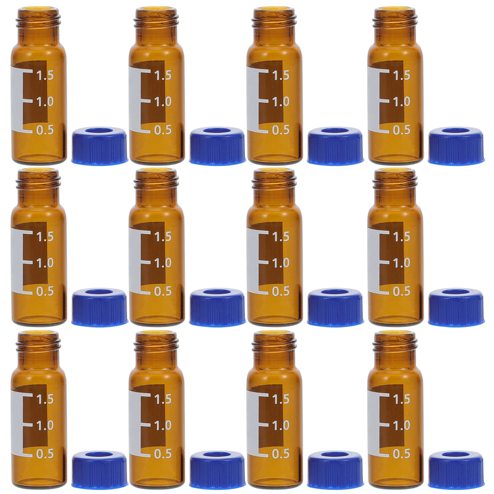 

Glass Bottlessample Caps Vials Bottle Vial Small Screw Captransparent Amber Lid Jars Seal Tubetest Scientific Brown Shot