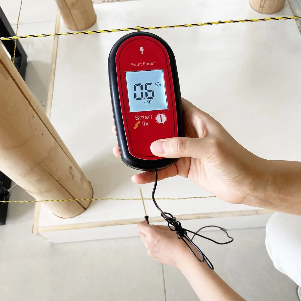 BEAU-электрический тестер напряжения для забора с ЖК-экраном цифровой 15 кВ