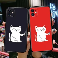 cute cartoon cat animal phone cases for iphone 13 pro max case 12 11 pro max 8 plus 7plus 6s xr x xs 6 mini se mobile cell