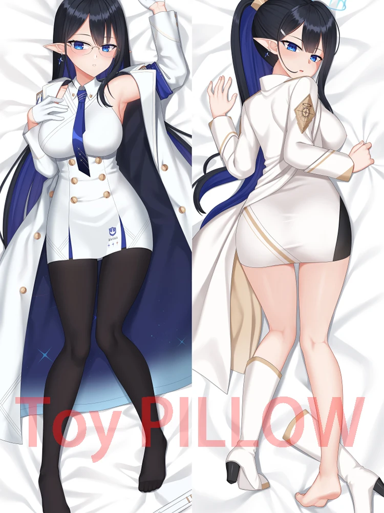 

Dakimakura anime Blue Archive Nanakami Rin Double-sided Print Life-size body pillows cover Halloween Christmas Decoration gift
