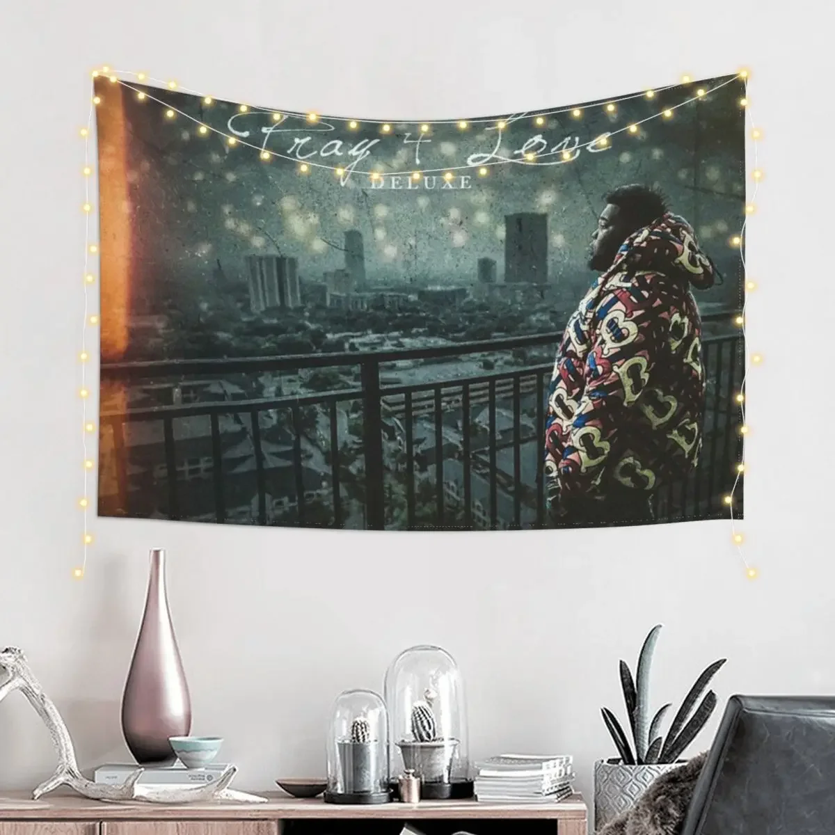 Rodwave стержневая волна гобелен украшение для комнаты эстетический