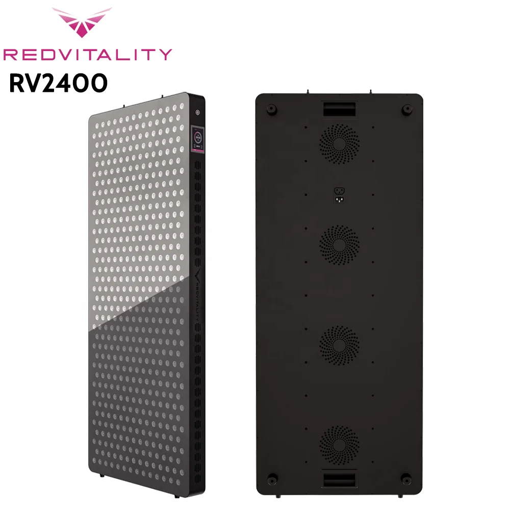 2024 Redvitality RV2400 2400 Вт красная фототерапия панель 15/20 нм 999 таймер 10/минут 0-Гц Частота