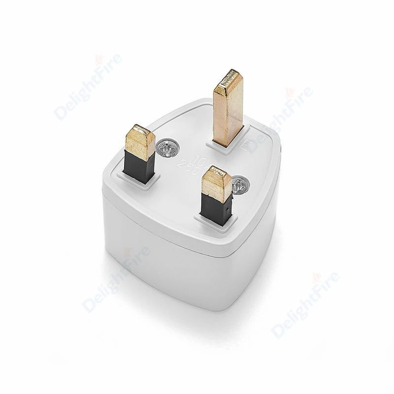 

Universal 3pin UK Plug Adapter EU US UK To UK Britain Travel Adapter Socket Electrical Plug Converter Power Charger