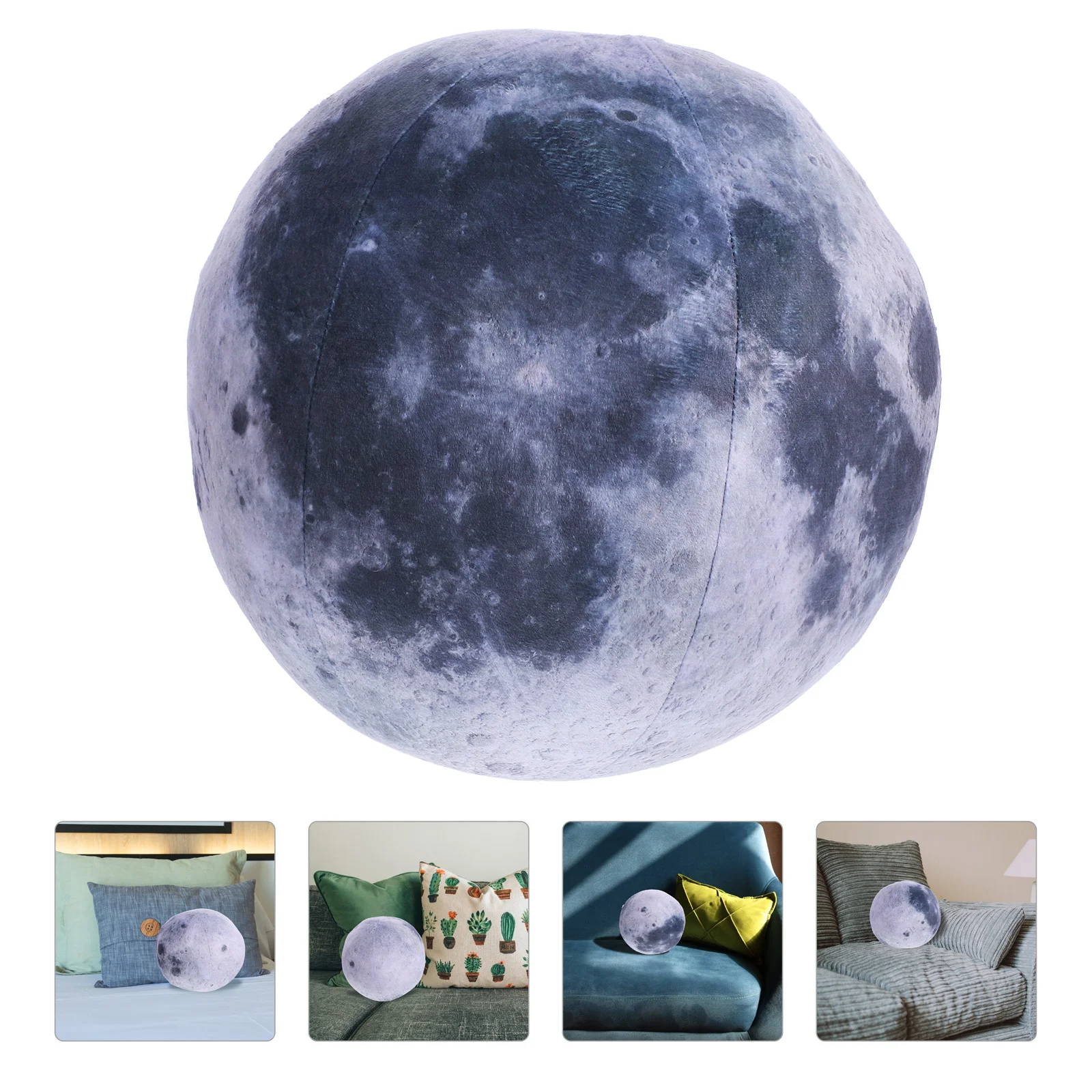 

Decorative Throw Pillow Spherical Cushion Cuddly Round Cumpleaños Para