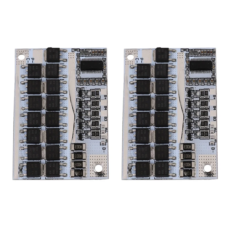 

2X Bms 12V 16.8V 21V 100A Li-Ion Ternary Lithium Battery Protection Board With Balance Pcm 18650 Lipo Bms Protection(5S)