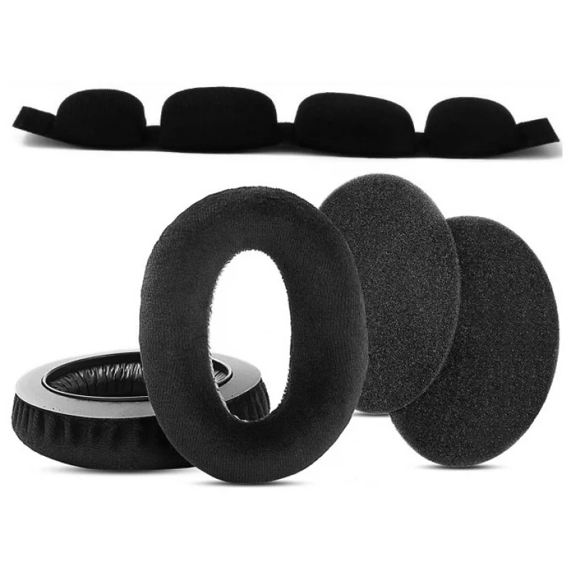 

Replacement Ear pad Ear Cushion Ear Cups Ear Cover Earpads for Sennheiser HD545 HD565 HD580 HD600 HD650 Headphones Headband