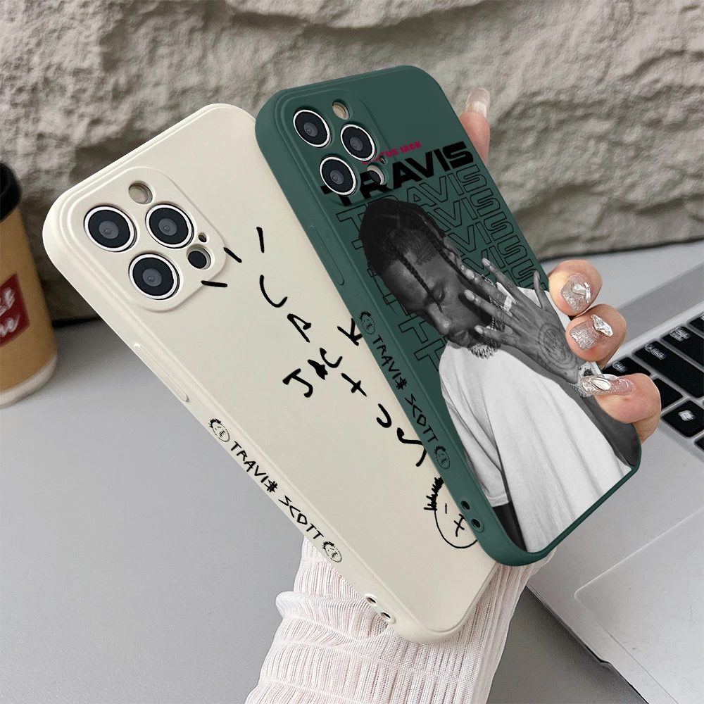 Фото Чехол для телефона Travis Scott Cactus Jack для Xiaomi Redmi 13C 12C 10C 9C 10A Note 13 12 11 10 9 8 Pro Plus 4G 5G Straight Edge Cover №2