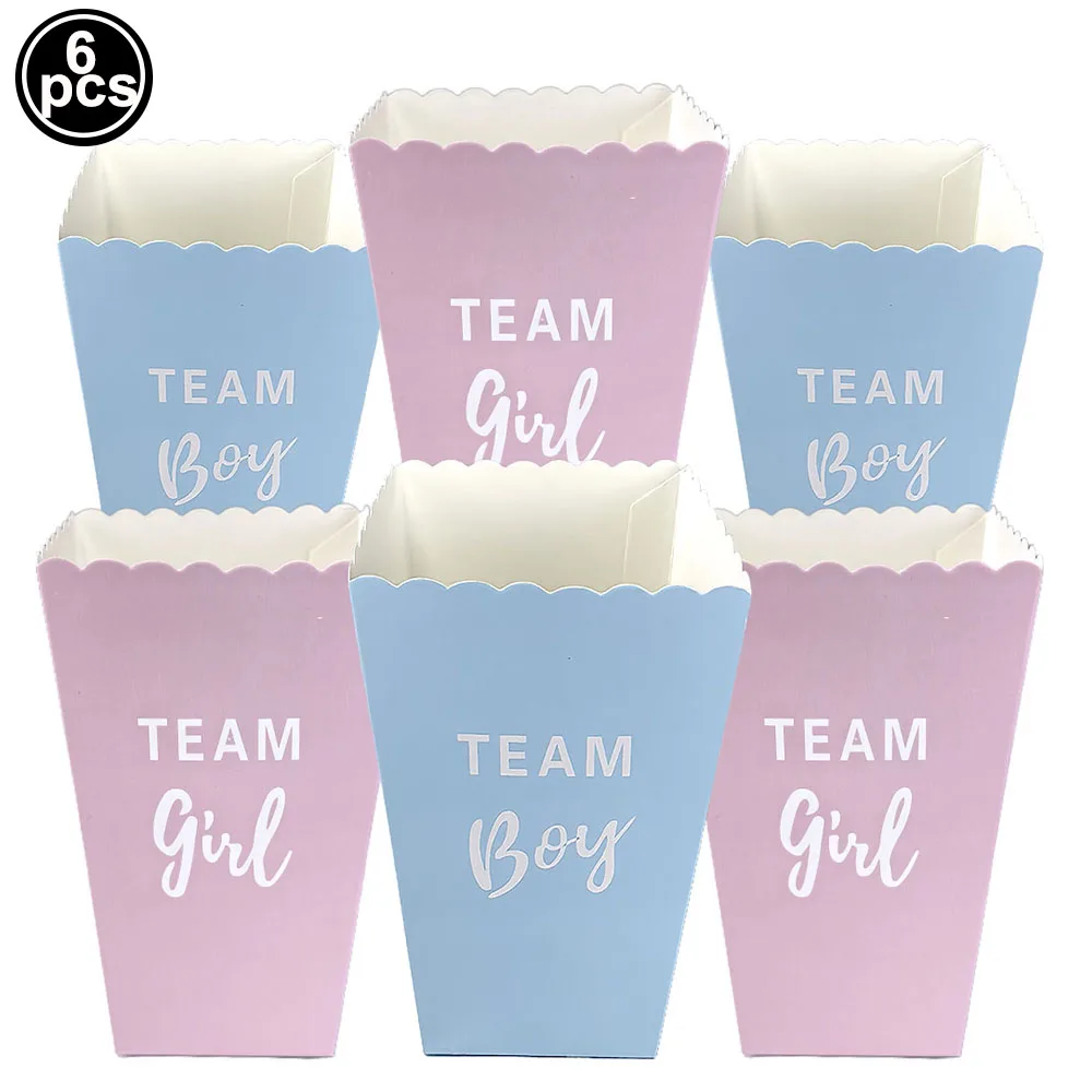 

Бумажные коробочки для попкорна PartiesTour, 6 шт.