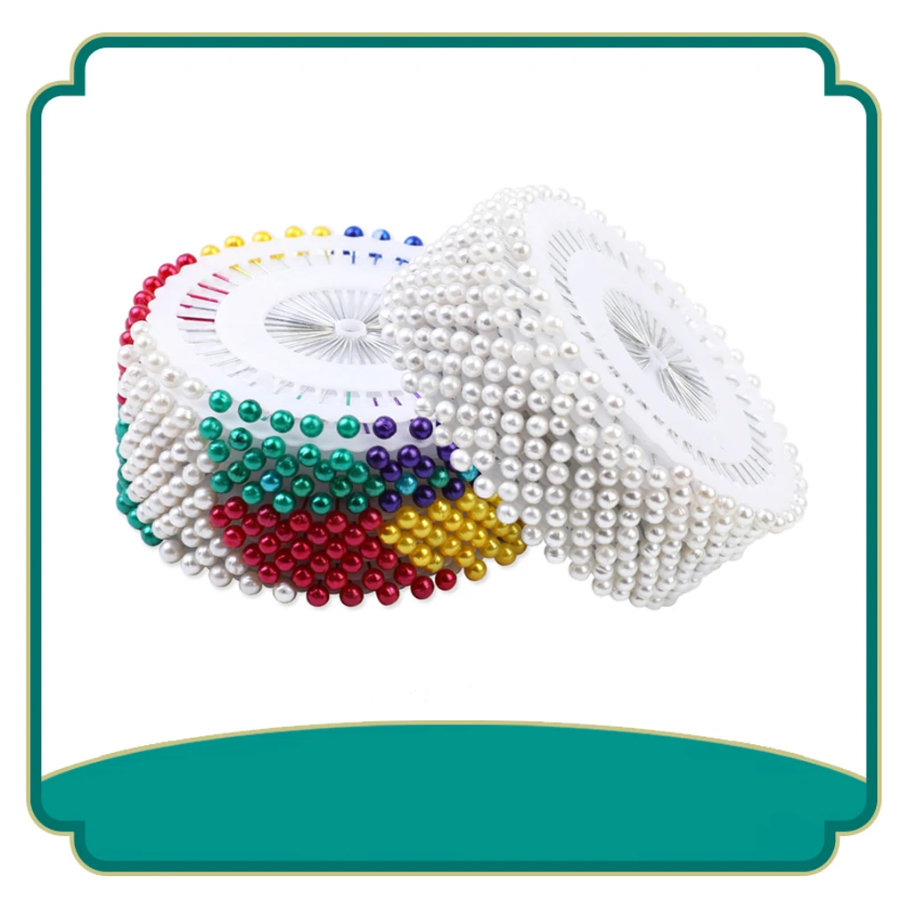 

40 шт., швейные булавки с шариковой головкой