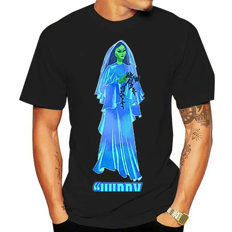 

Printed Men T Shirt Cotton tshirts O-Neck Short-Sleeve Haunted Mansion - Little Leota Women T-Shirt