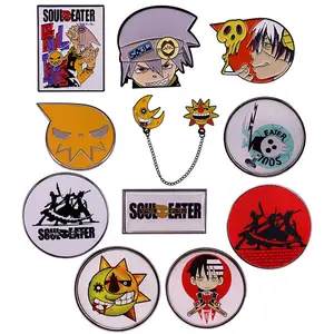 Anime Soul Eater Enamel Pins Collect Comic Boy Metal Cartoon Brooch  Backpack Hat Bag Collar Lapel Badges Women Fashion Jewelry - AliExpress