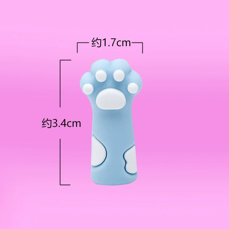 

Набор из 3 силиконовых колпачков для карандашей в виде кошачьих лап Pelsone