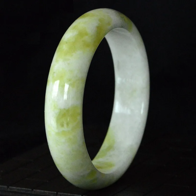 Натуральный китайский нефритовый браслет Lantian ручной работы модный бутик